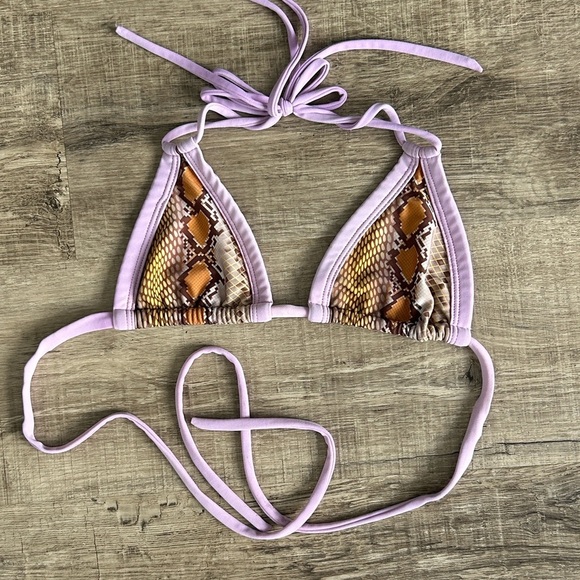 Montce Other - Montce Euro Snake Print Bikini